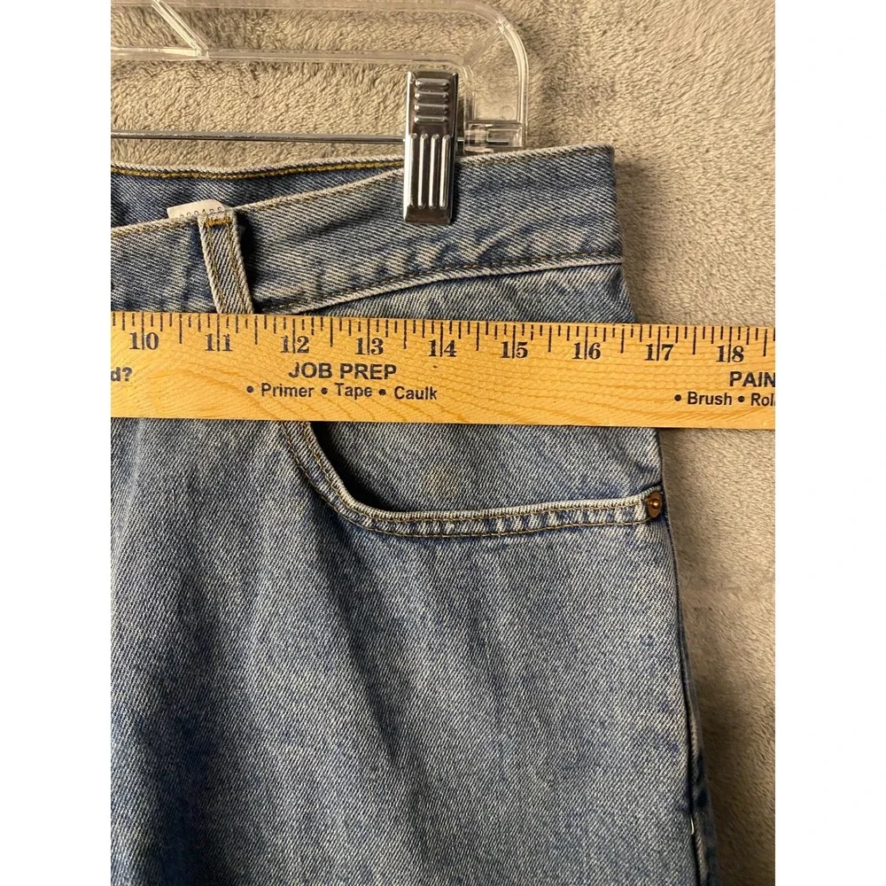 Levi's 560 Jeans Men's 32x32 Light Wash Blue Denim Loose Fit Tapered Leg